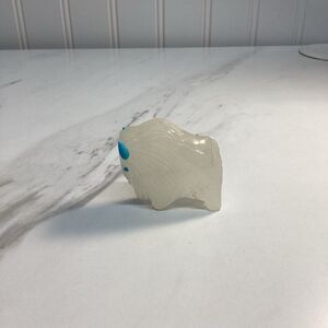 Zuni Fetish Carving Buffalo Collectible Gift Hand Carved *K